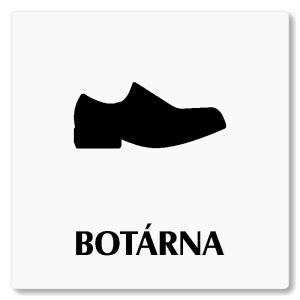 Botárna, 80x80mm, bílá, Nevada